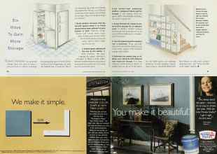 Better Homes & Gardens May 2000 Magazine Article: Six Ways To Gain More Storage