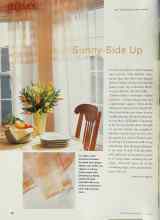 Better Homes & Gardens June 2000 Magazine Article: Sunny-Side Up
