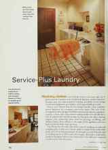 Better Homes & Gardens June 2000 Magazine Article: Service-Plus Laundry