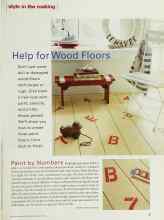 Better Homes & Gardens August 2000 Magazine Article: Help for Wood Floors