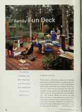 Better Homes & Gardens August 2000 Magazine Article: Family-Fun Deck