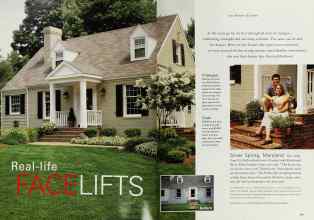 Better Homes & Gardens August 2000 Magazine Article: Real-life FACE LIFTS