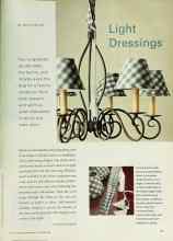 Better Homes & Gardens September 2000 Magazine Article: Light Dressings