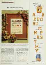Better Homes & Gardens September 2000 Magazine Article: Heirloom Stitchery