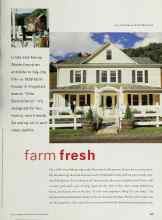 Better Homes & Gardens September 2000 Magazine Article: Farm fresh