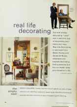 Better Homes & Gardens October 2000 Magazine Article: Real life decorating