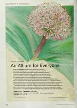 Better Homes & Gardens October 2000 Magazine Article: An Allium for Everyone