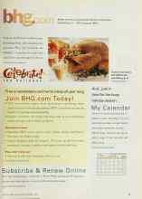 Better Homes & Gardens November 2000 Magazine Article: Subscribe & Renew Online