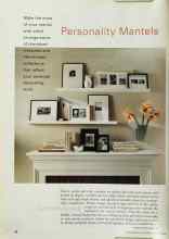 Better Homes & Gardens November 2000 Magazine Article: Personality Mantels