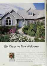 Better Homes & Gardens November 2000 Magazine Article: Six Ways to Say Welcome
