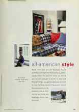 Better Homes & Gardens November 2000 Magazine Article: All-american style