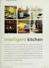 Better Homes & Gardens November 2000 Magazine Article: Intelligent kitchen