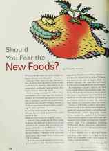 Better Homes & Gardens November 2000 Magazine Article: Should You Fear the New Foods?