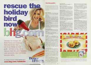 Better Homes & Gardens November 2000 Magazine Article: Page 58