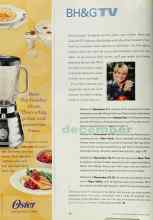 Better Homes & Gardens December 2000 Magazine Article: BH&G TV