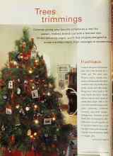 Better Homes & Gardens December 2000 Magazine Article: Trees & trimmings