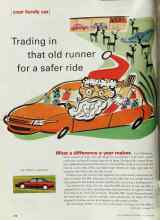 Better Homes & Gardens December 2000 Magazine Article: Trading in that old runner for a safer ride