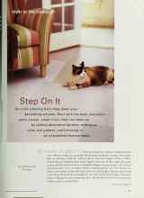 Better Homes & Gardens January 2001 Magazine Article: Style in the making