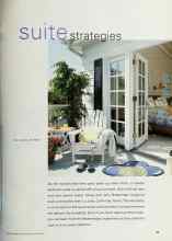 Better Homes & Gardens January 2001 Magazine Article: Suite strategies