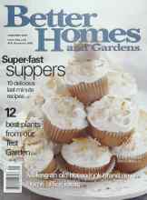 Better Homes & Gardens January 2001 Magazine Cover