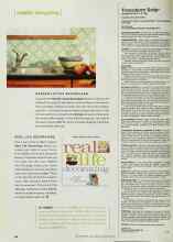 Better Homes & Gardens February 2001 Magazine Article: GARDEN LATTICE BACKSPLASH