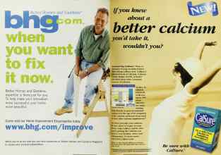 Better Homes & Gardens February 2001 Magazine Article: Page 124