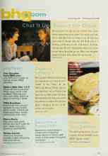 Better Homes & Gardens March 2001 Magazine Article: Chat It Up 'Round the Clock