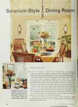 Better Homes & Gardens March 2001 Magazine Article: Solarium-Style Dining Room