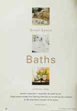 Better Homes & Gardens March 2001 Magazine Article: Small-Space Baths