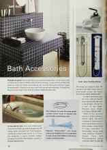 Better Homes & Gardens March 2001 Magazine Article: Bath Accessories