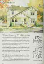 Better Homes & Gardens March 2001 Magazine Article: Size-Savvy Craftsman
