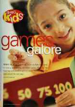 Better Homes & Gardens March 2001 Magazine Article: Games galore