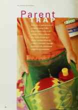 Better Homes & Gardens April 2001 Magazine Article: Parent TRAP