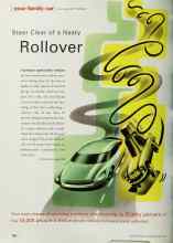 Better Homes & Gardens April 2001 Magazine Article: Steer Clear of a Nasty Rollover