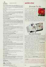 Better Homes & Gardens April 2001 Magazine Article: Zinnias To Go