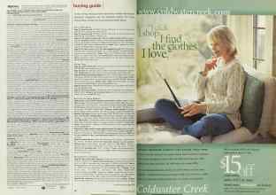 Better Homes & Gardens April 2001 Magazine Article: Page 42