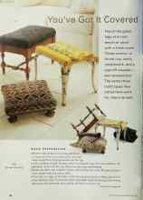 Better Homes & Gardens May 2001 Magazine Article: You've Got It Covered