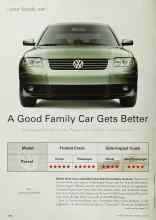 Better Homes & Gardens May 2001 Magazine Article: A Good Family Car Gets Better
