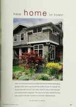 Better Homes & Gardens May 2001 Magazine Article: New home in town