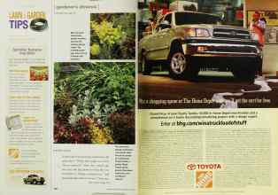 Better Homes & Gardens May 2001 Magazine Article: Page 130