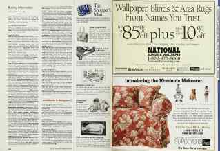 Better Homes & Gardens May 2001 Magazine Article: Page 264