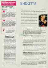 Better Homes & Gardens June 2001 Magazine Article: BH&G TV