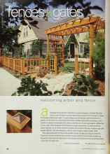Better Homes & Gardens June 2001 Magazine Article: Fences & Gates