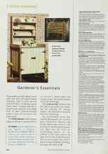 Better Homes & Gardens June 2001 Magazine Article: Gardener's Essentials