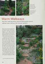 Better Homes & Gardens June 2001 Magazine Article: Warm Walkways
