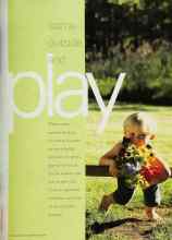 Better Homes & Gardens June 2001 Magazine Article: Come Outside and Play