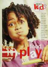 Better Homes & Gardens June 2001 Magazine Article: Food play