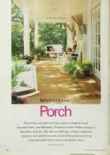 Better Homes & Gardens July 2001 Magazine Article: Before-and-After Porch