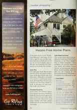 Better Homes & Gardens July 2001 Magazine Article: Hassle-Free Home Plans