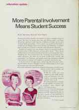 Better Homes & Gardens July 2001 Magazine Article: More Parental Involvement Means Student Success